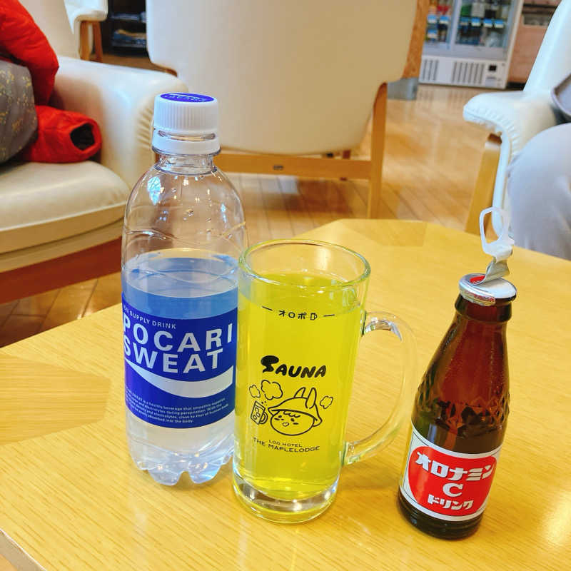 ナオキさん　自転車と山と温泉さんのログホテル  ザ  メープルロッジのサ活写真