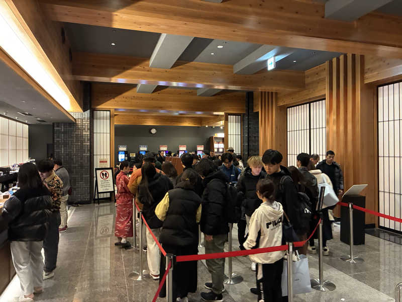 つむぐさんの東京豊洲 万葉倶楽部のサ活写真