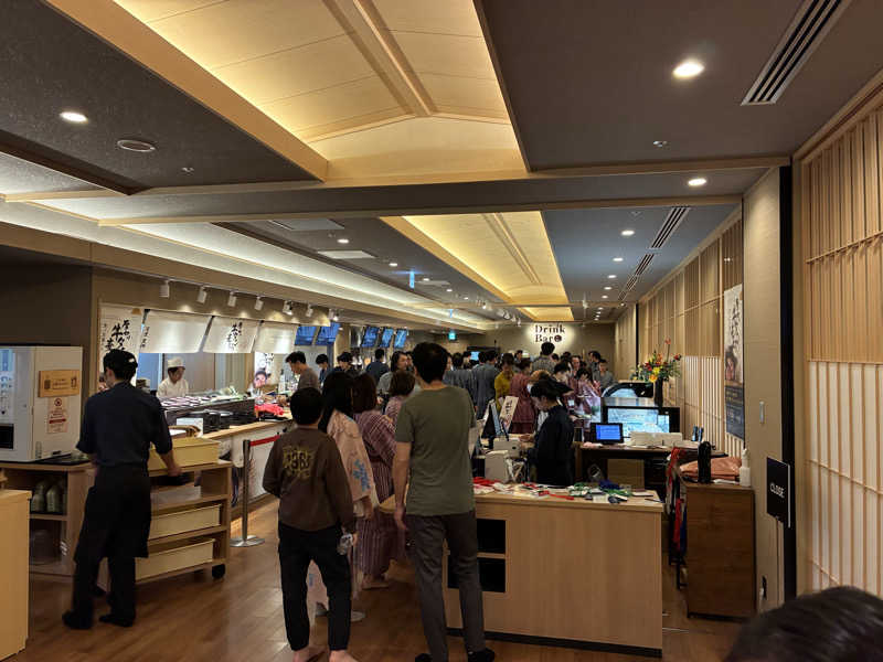 つむぐさんの東京豊洲 万葉倶楽部のサ活写真