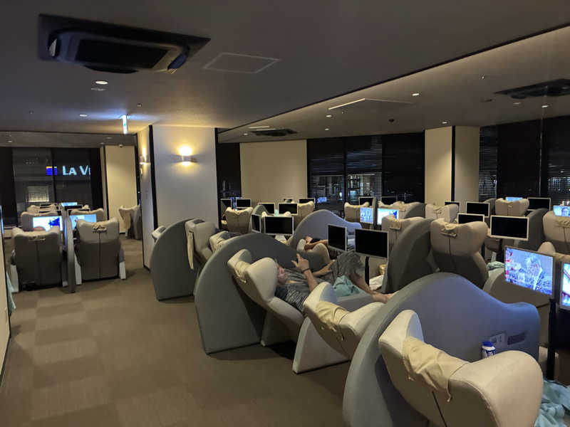 つむぐさんの東京豊洲 万葉倶楽部のサ活写真