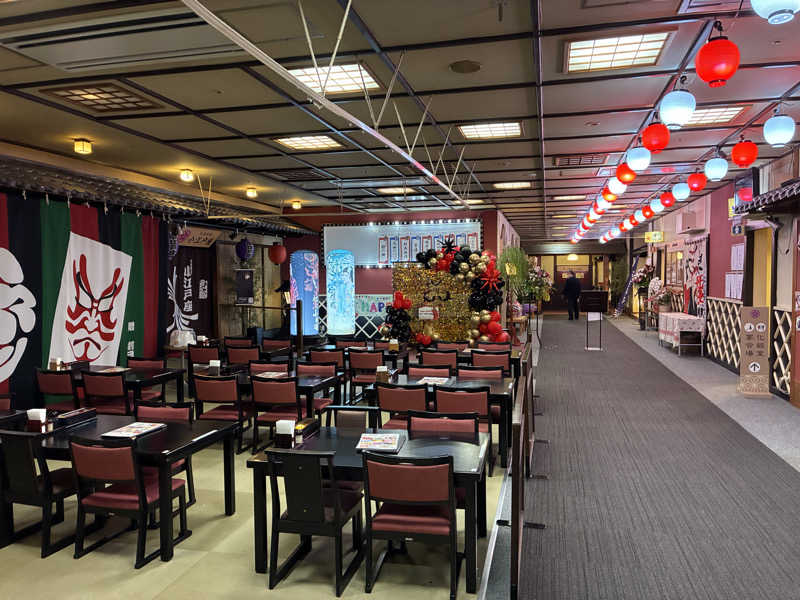 つむぐさんの川越湯遊ランド ホテル三光のサ活写真