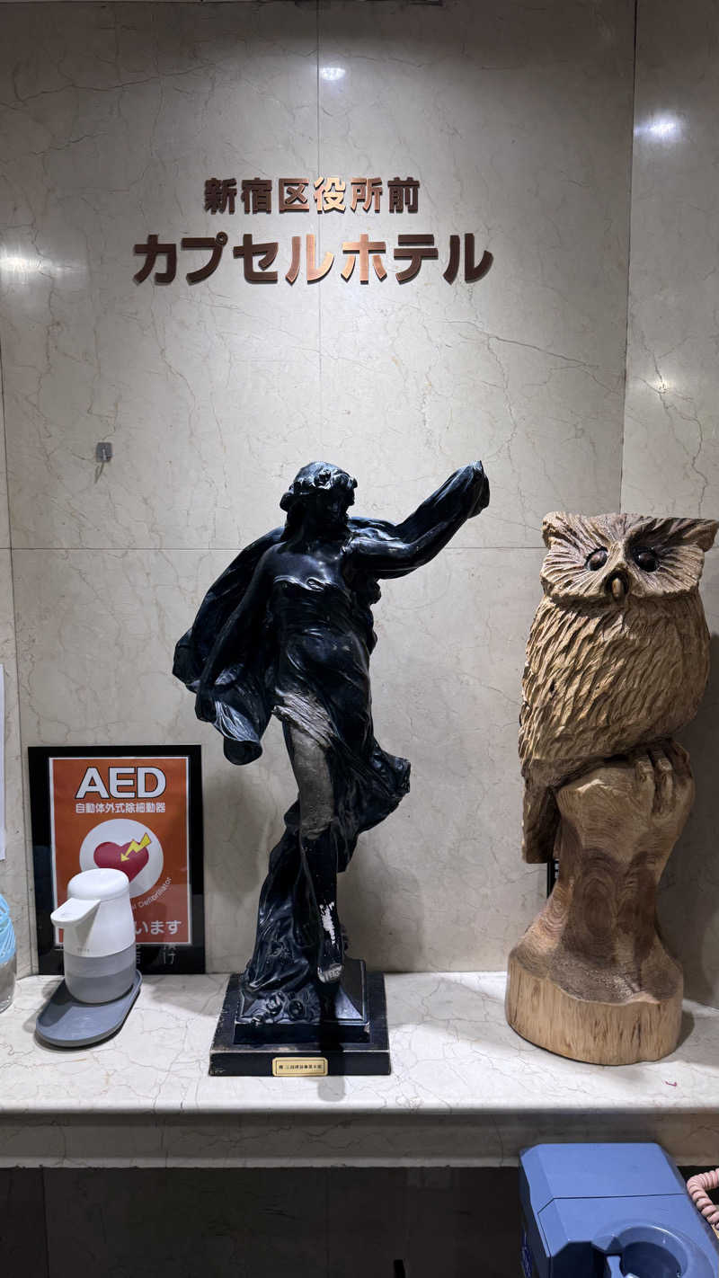 タイボーさんの新宿区役所前カプセルホテルのサ活写真