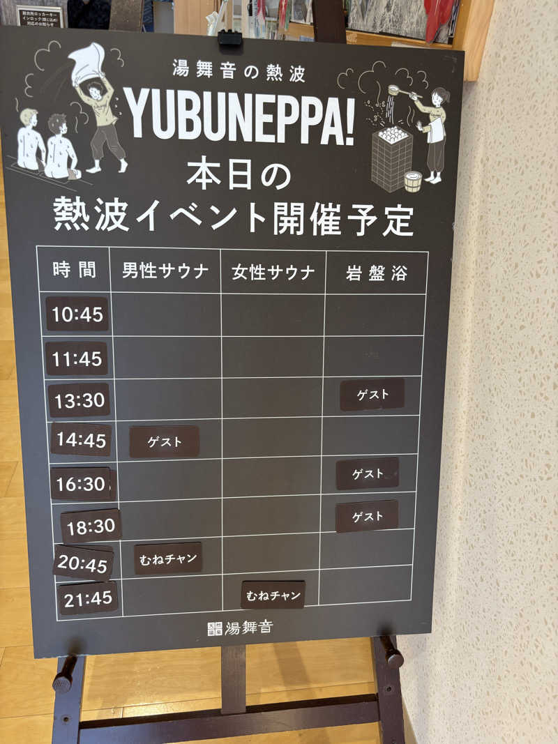 疲れ気味のバンクマンさんの天然温泉 湯舞音 龍ケ崎店のサ活写真