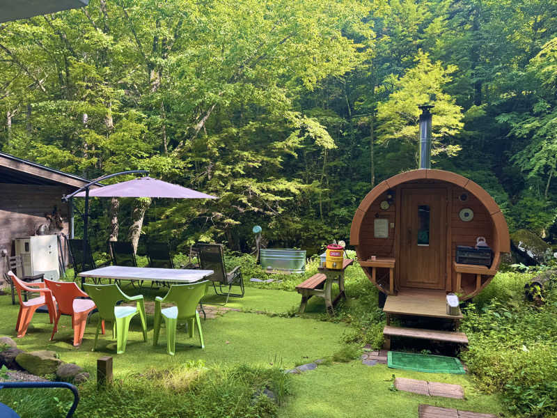 サウナベイビーTATAさんの乗鞍高原 SaunaN+ バレルサウナのサ活写真