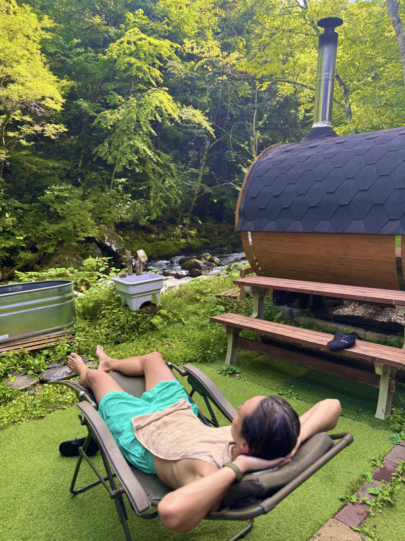 サウナベイビーTATAさんの乗鞍高原 SaunaN+ バレルサウナのサ活写真