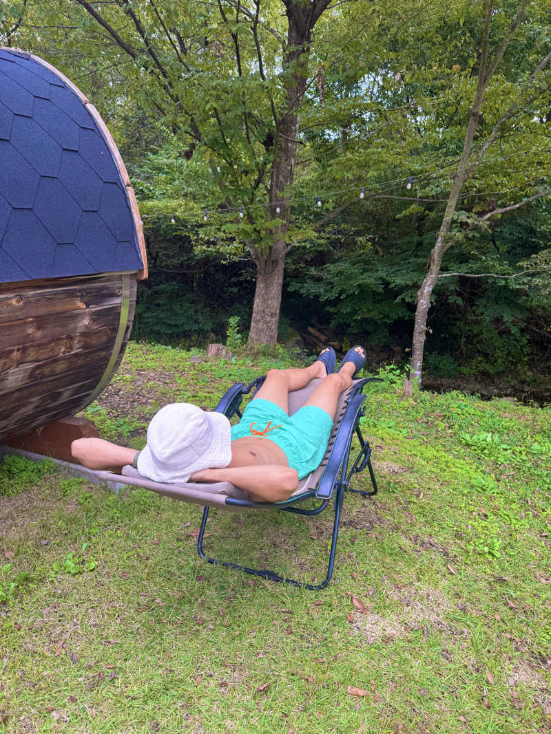 サウナベイビーTATAさんのTHE FIVE RIVERS FINE GLAMPING群馬白沢 グランピングのサ活写真