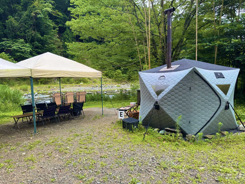 サウナベイビーTATAさんの道志川サウナのサ活写真