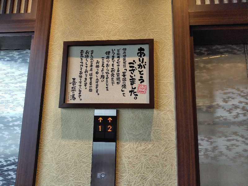 ひかる（ぼちぼち…）さんの喜盛の湯のサ活写真