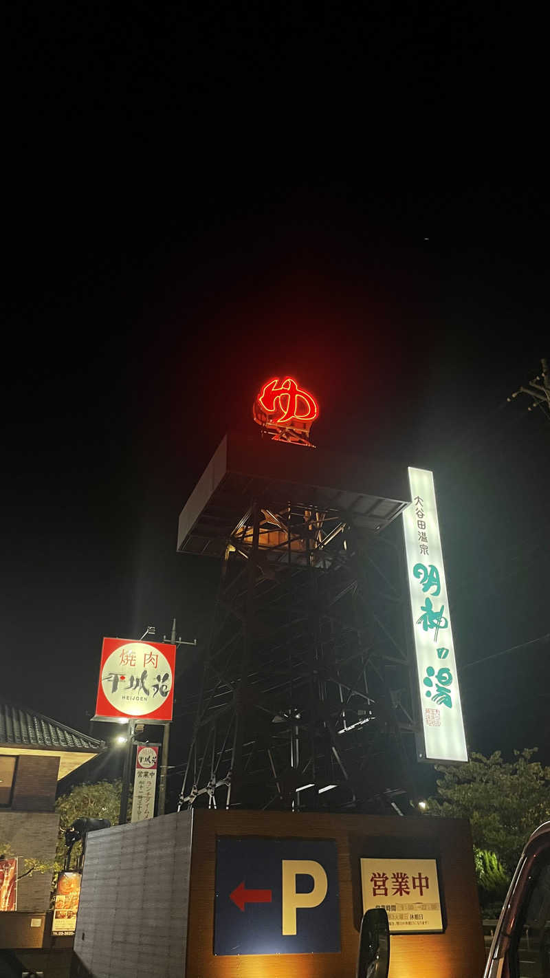 りぽさんの大谷田温泉 明神の湯のサ活写真