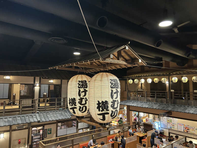 ちゃんまなだよ〜🐿️🪽さんの野天湯元 湯快爽快『湯けむり横丁』おおみやのサ活写真