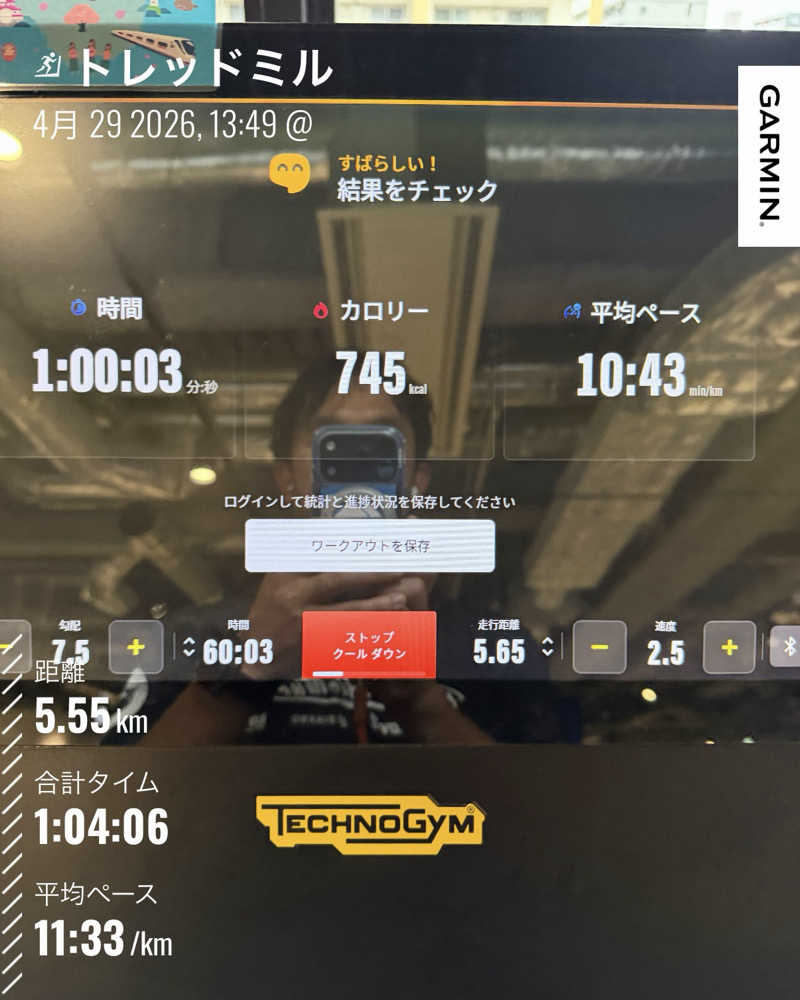 maechanさんのジェクサー・フィットネス&スパ24川崎のサ活写真
