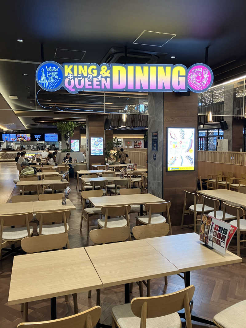 天空のイナズマさんの温泉バルコニー キング&クイーンのサ活写真