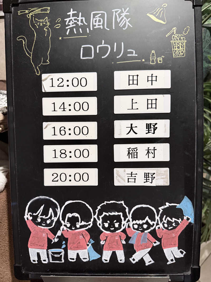 ゆーすけさんの東京荻窪天然温泉 なごみの湯のサ活写真