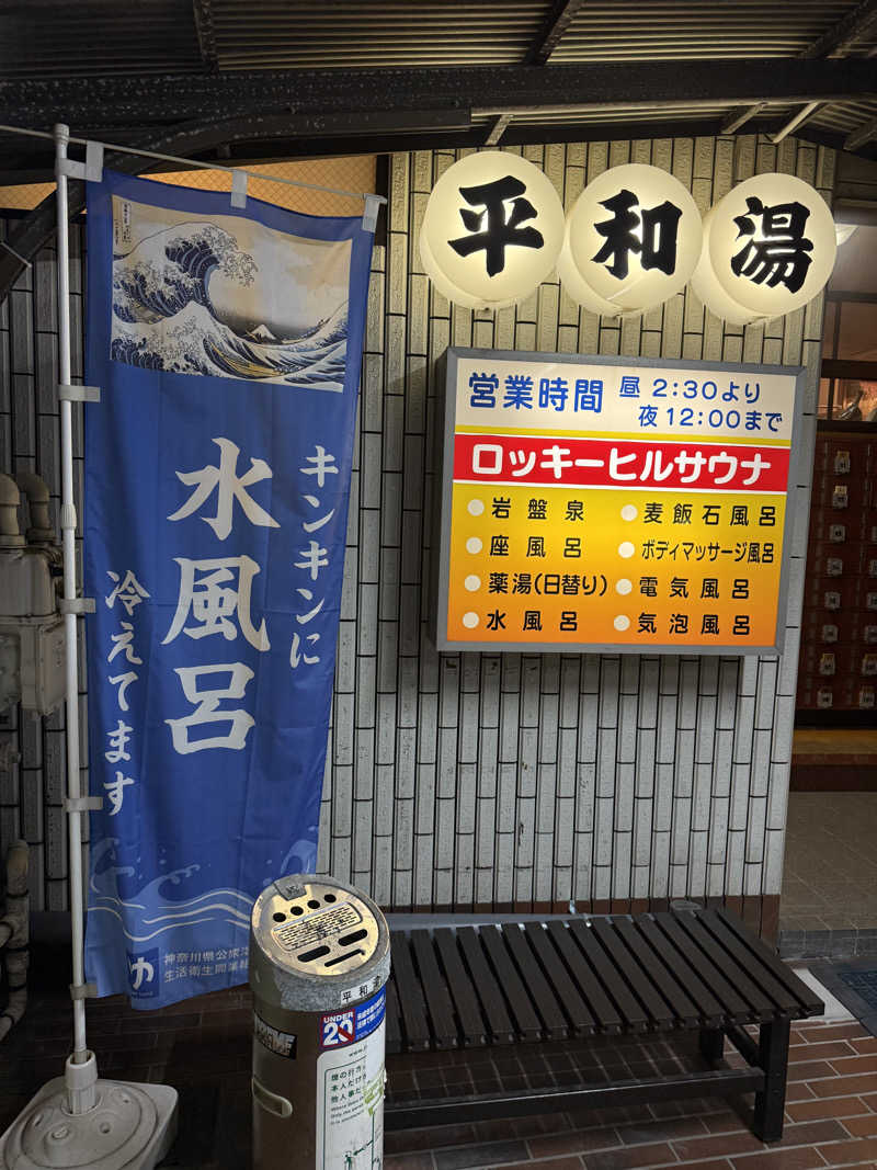 わいるどさんの平和湯のサ活写真