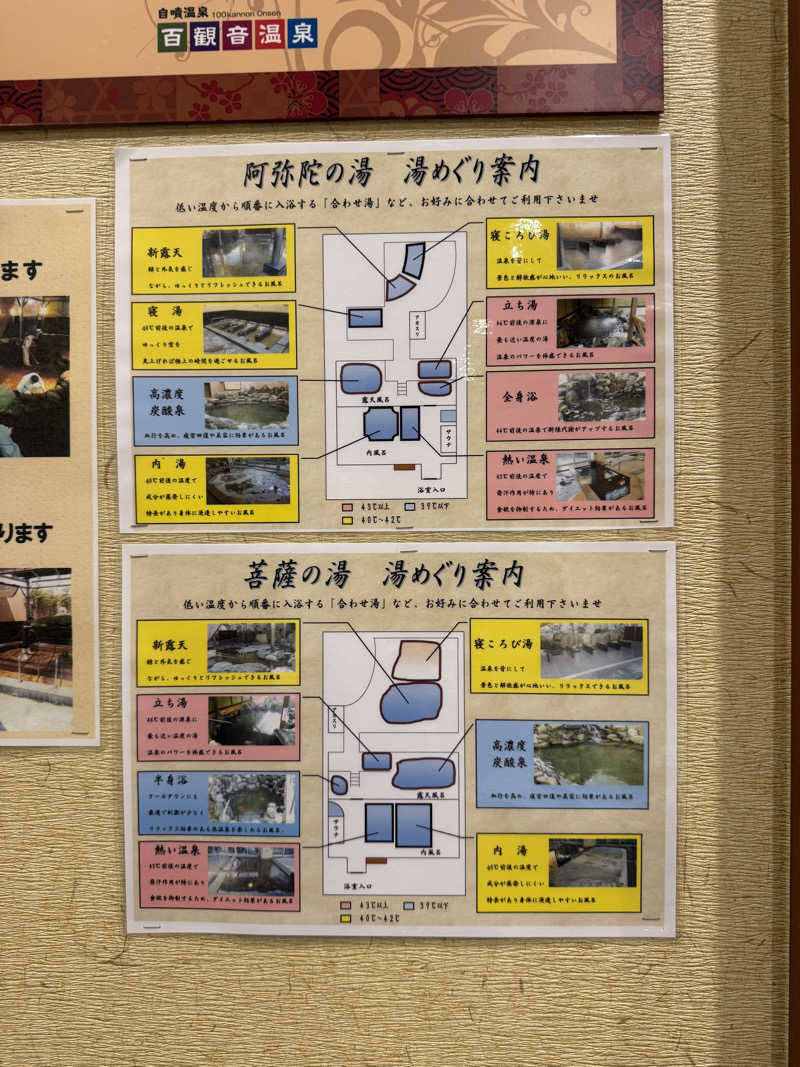 わいるどさんの百観音温泉のサ活写真