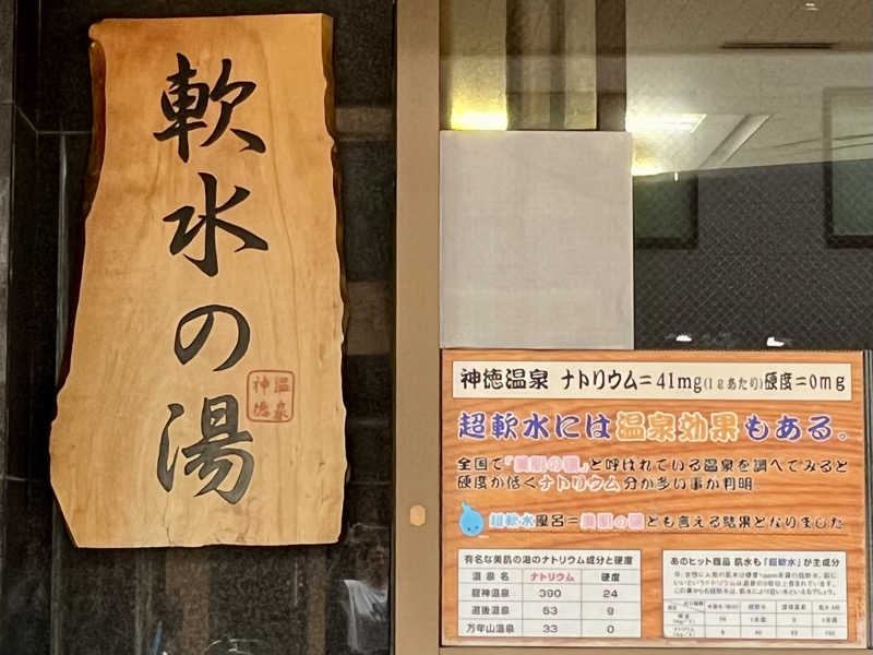 ぎっちゃんさんの神徳温泉のサ活写真