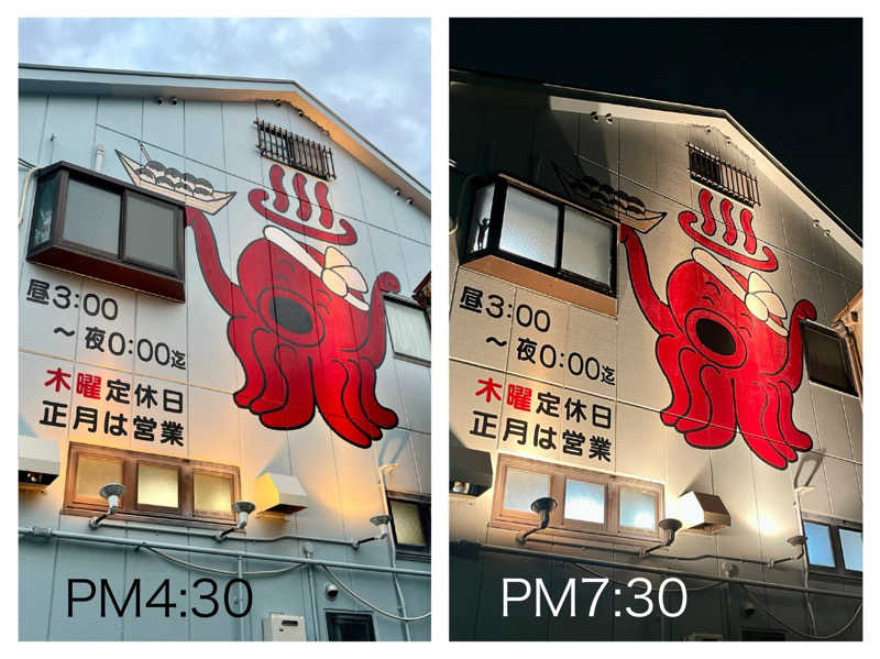 ぎっちゃんさんの露天風呂たこ湯のサ活写真