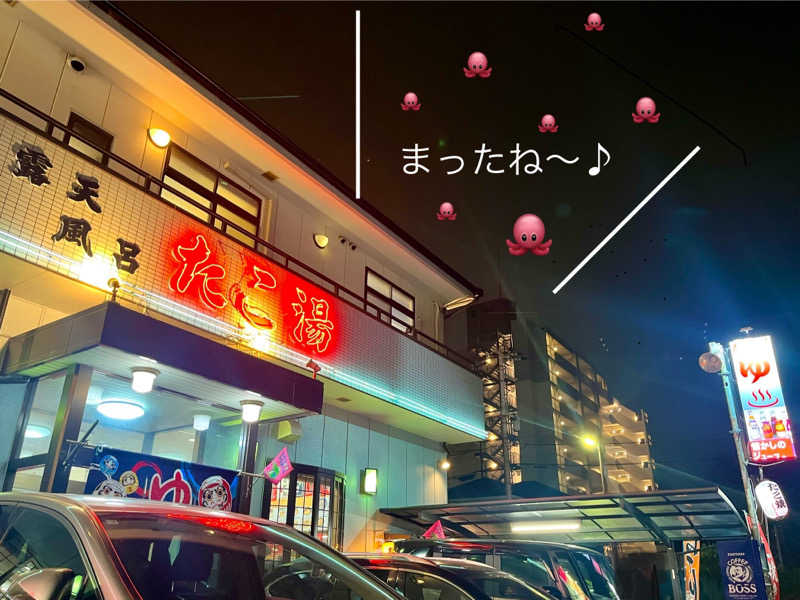 ぎっちゃんさんの露天風呂たこ湯のサ活写真