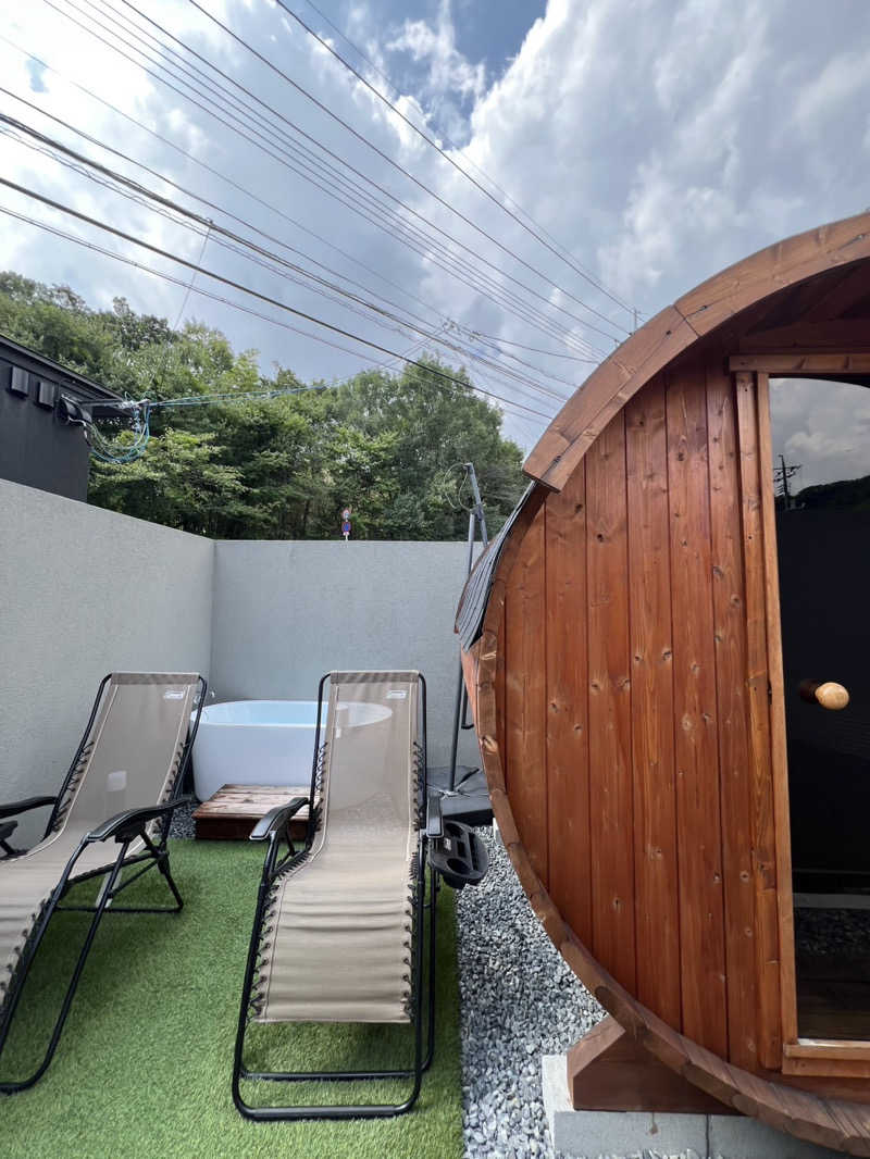 茶々丸さんのあまみのとりこ プライベートサウナのサ活写真