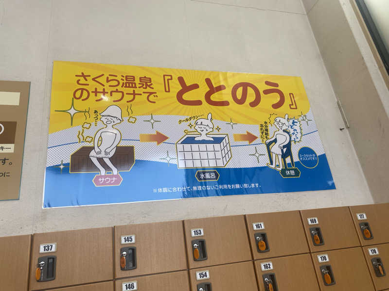 ちゃん。さんのさくら温泉のサ活写真