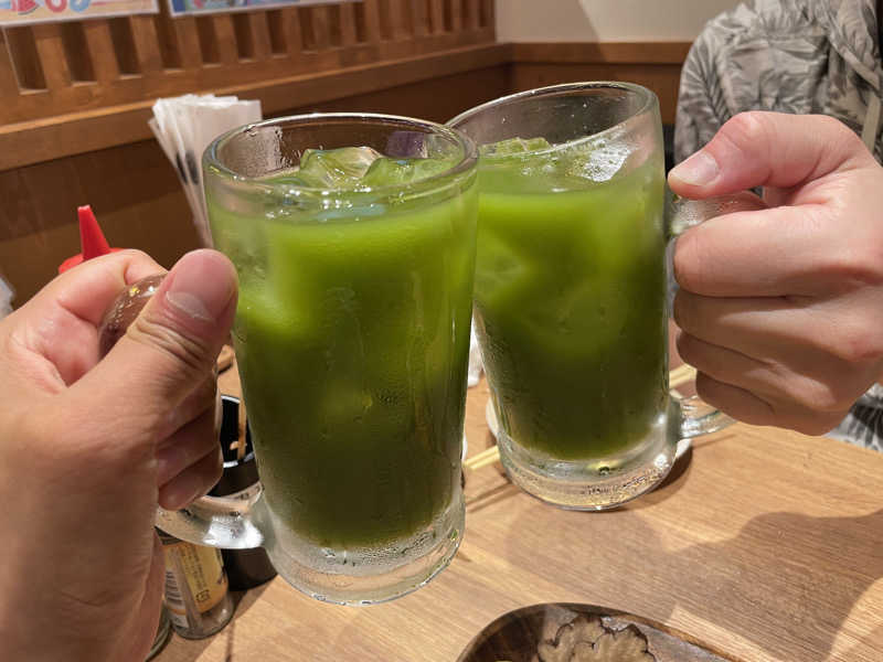 金宮抹茶割り