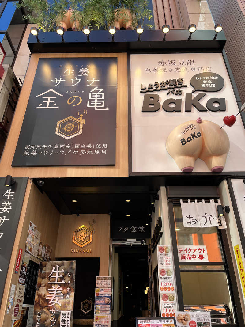 駆け出しのサウナー🧖さんの生姜サウナ 金の亀のサ活写真