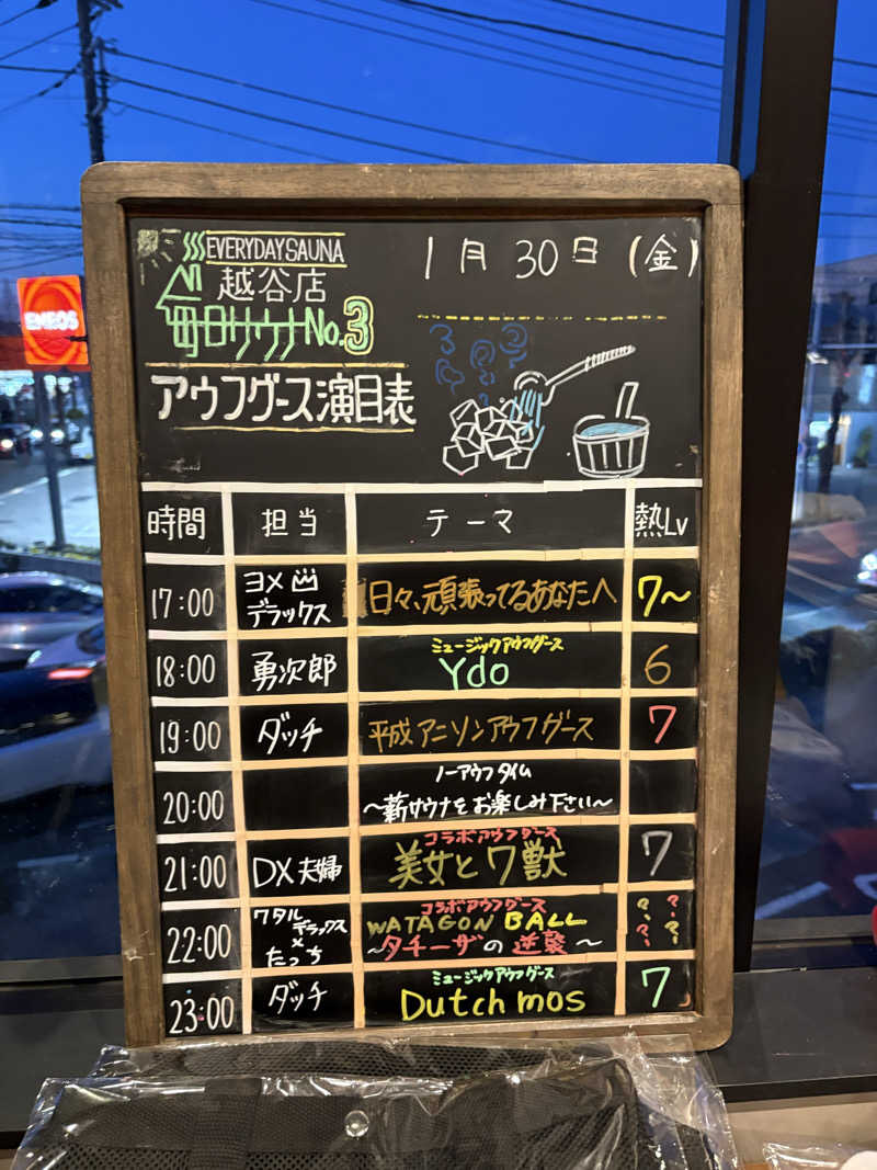 フロサワ KSKさんの毎日サウナ 越谷店のサ活写真