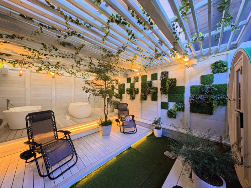 メシソン増田さんのプライベート駅サウナ ととの場のサ活写真