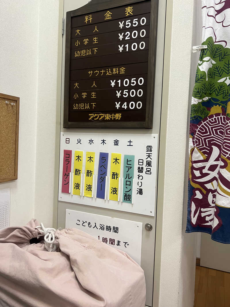 🈂️ァさんのアクア東中野のサ活写真