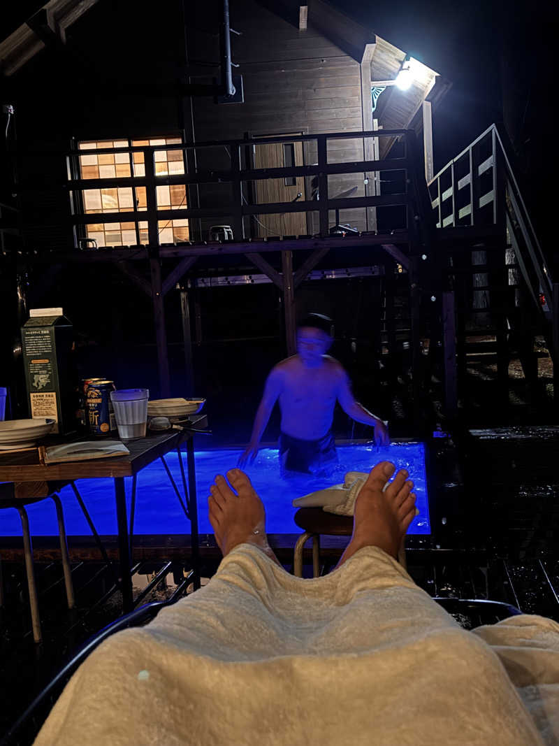 中世古 知嵜 直樹さんの一色の森サウナ プライベートからまつ山荘のサ活写真