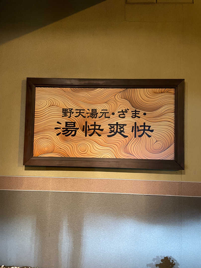 なおきちさんの野天湯元 湯快爽快 ざまのサ活写真