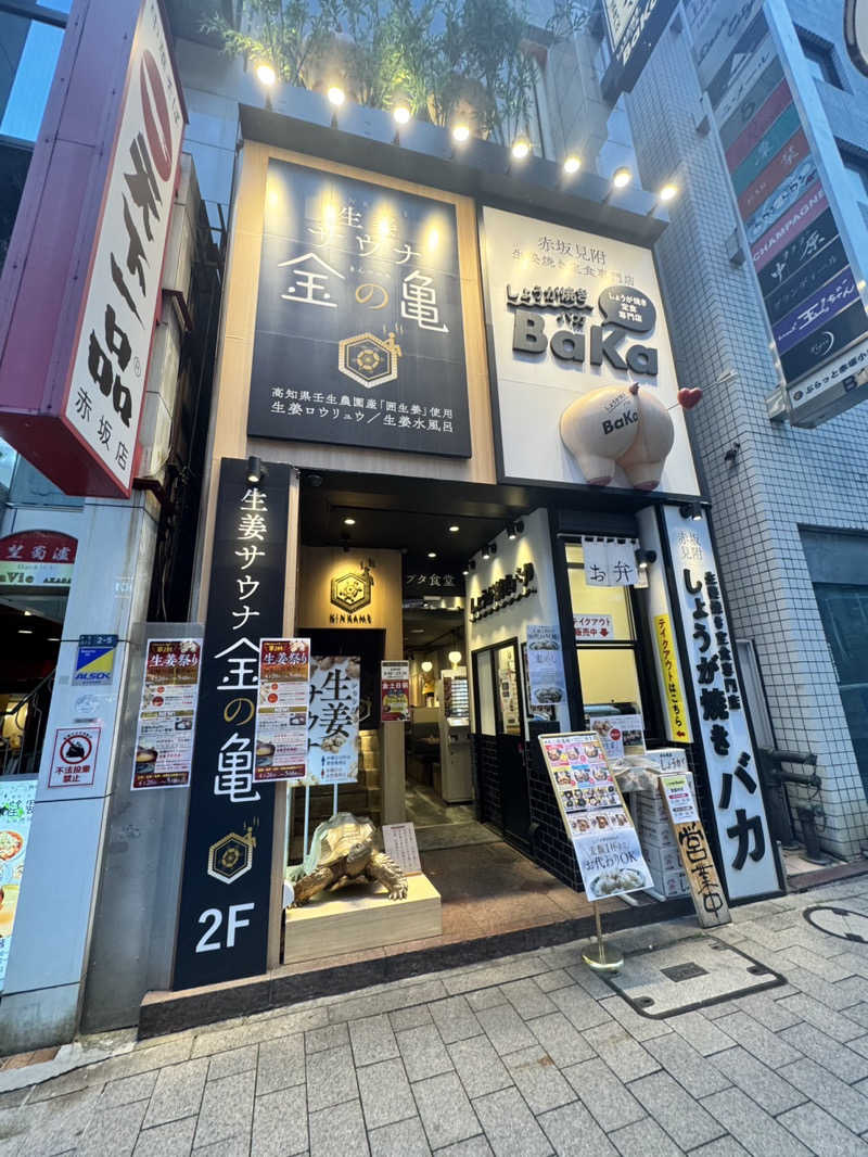 あまみ ですぎ君さんの生姜サウナ 金の亀のサ活写真