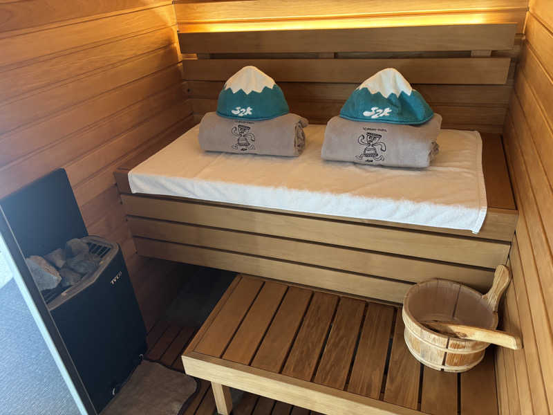 まーくんさんの富士山の見える全室個室サウナ付旅館 しずくのサ活写真
