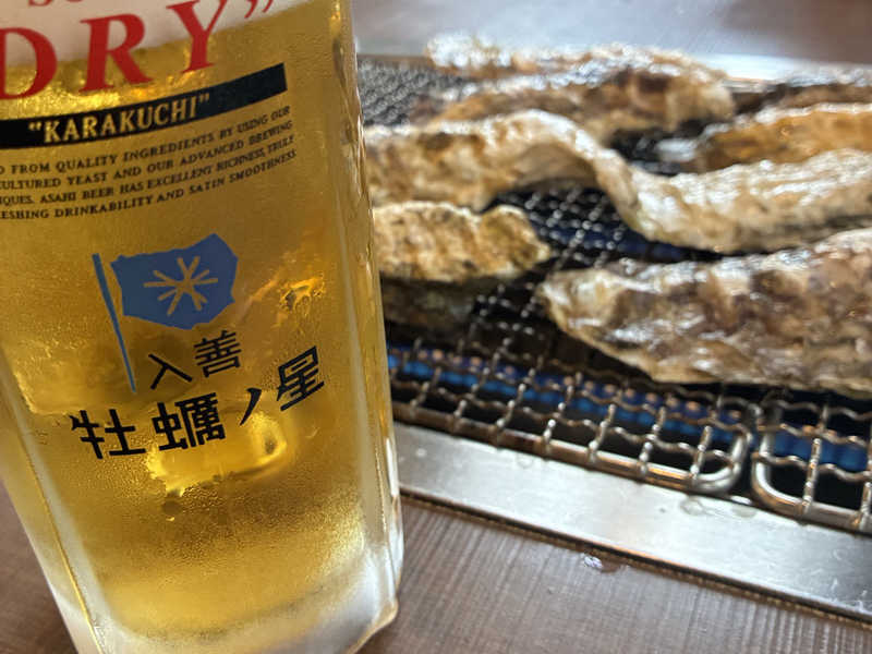 ビール牡蠣