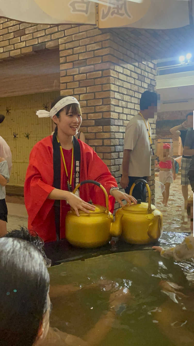 富士山さんの箱根小涌園ユネッサンのサ活写真