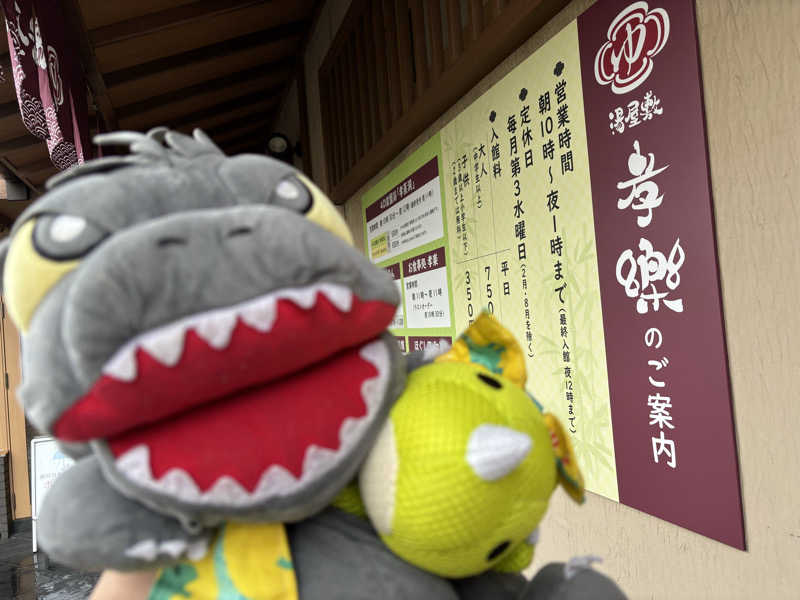富士山さんの湯屋敷孝楽のサ活写真