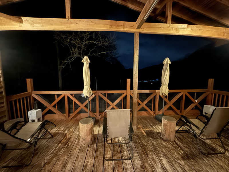 あるぱかサウナさんの山の中のバレルサウナ｢Tramonto｣のサ活写真