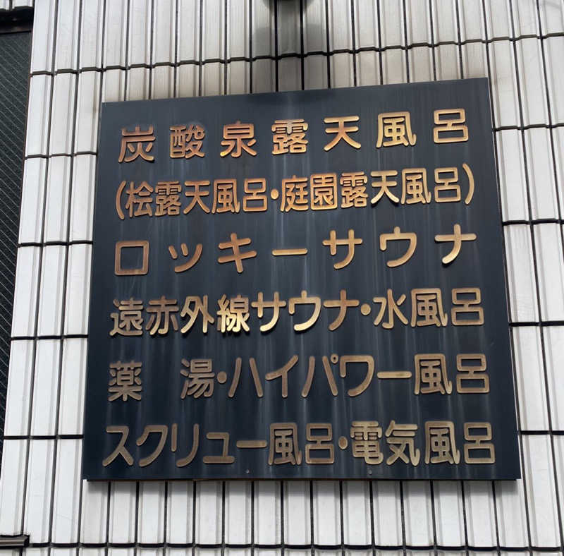 カトシさんの中延温泉 松の湯のサ活写真