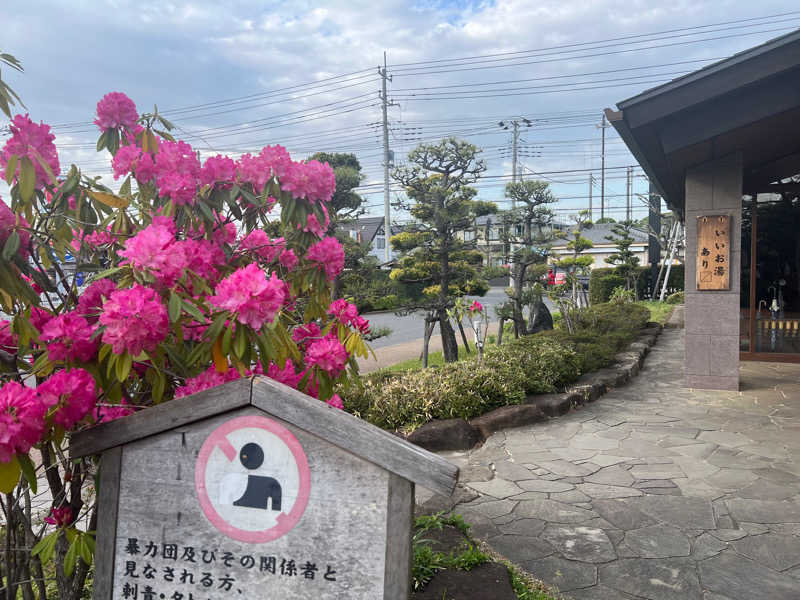 あまちゃんさんの野天風呂 湯の郷のサ活写真