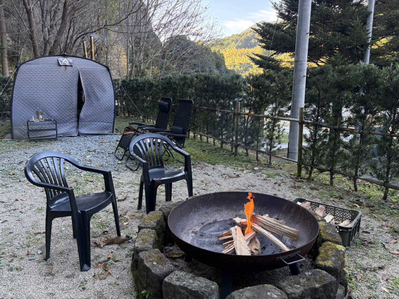 PRKさんの奥八女焚火の森キャンプフィールドのサ活写真