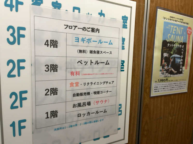 サウニキさんのサウナセンター新大久保(旧サウナホテルニュー大泉 新大久保店)のサ活写真