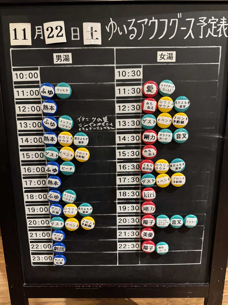 ゆーすけさんの朝日湯源泉ゆいるのサ活写真