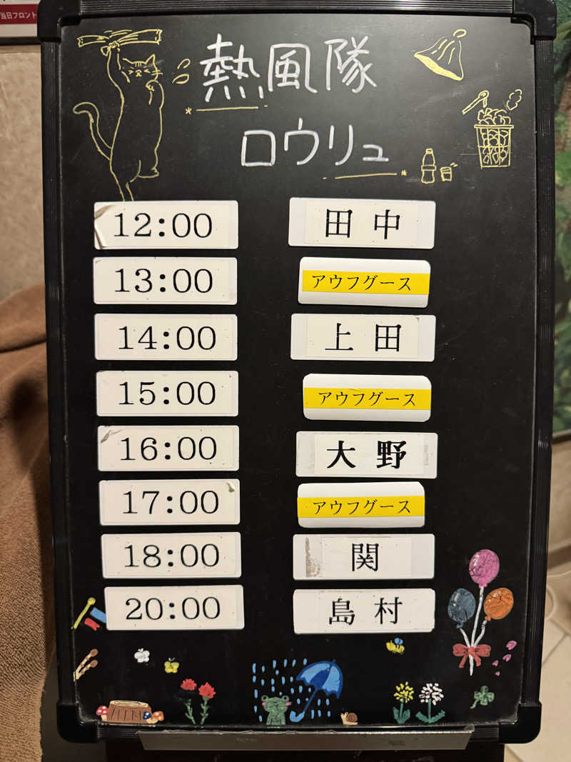 ゆーすけさんの東京荻窪天然温泉 なごみの湯のサ活写真