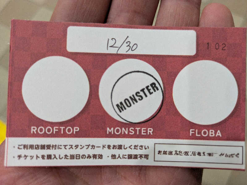 ZUMIさんのMONSTER WORK & SAUNAのサ活写真