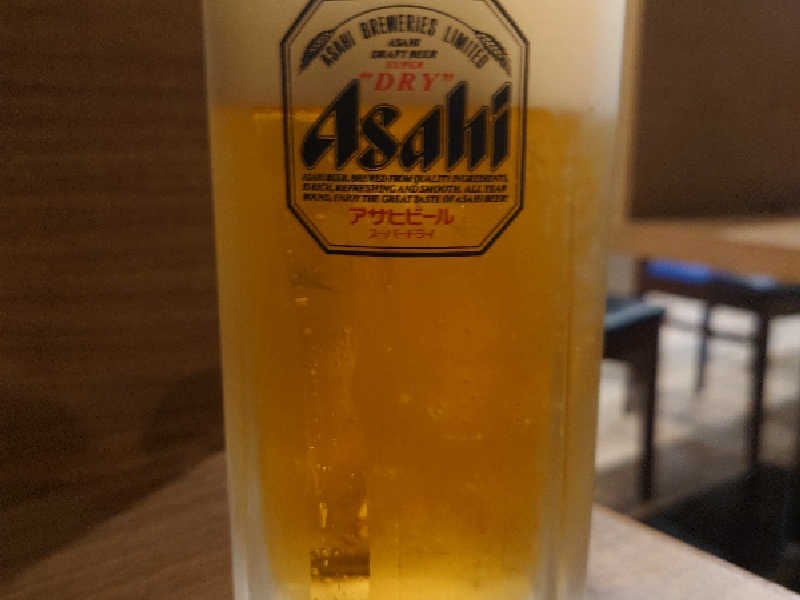 クリアアサヒ中ジョッキ