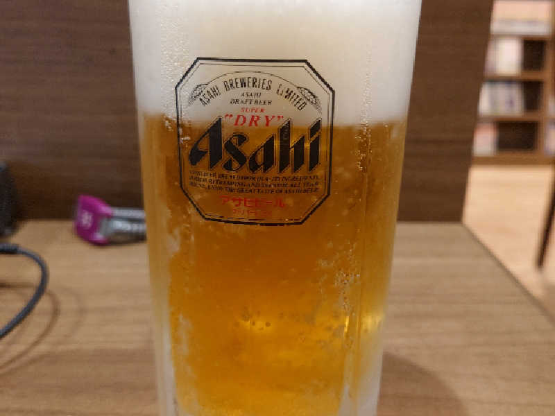 クリアアサヒ中ジョッキ