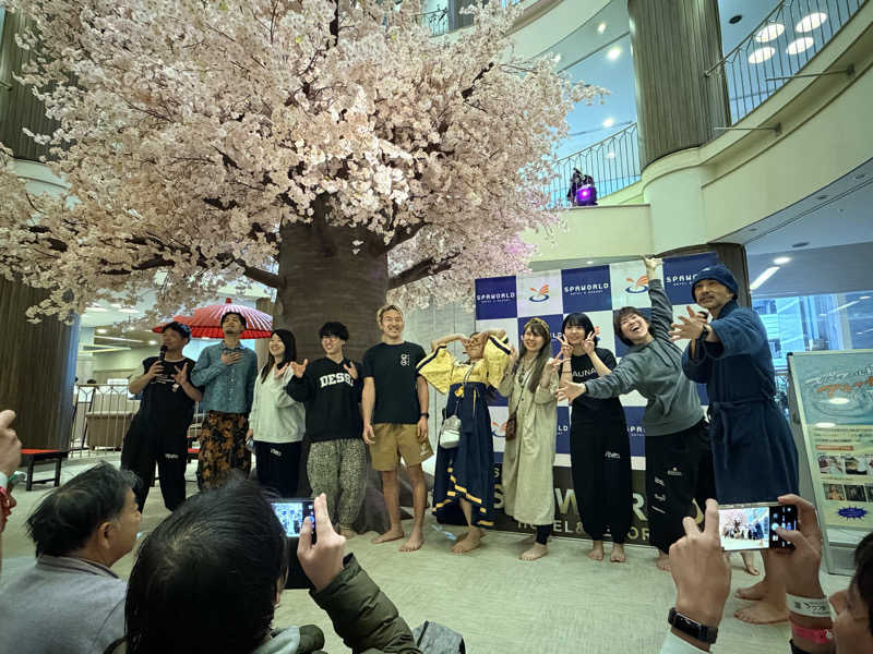 マホさんさんのSPAWORLD HOTEL&RESORTのサ活写真