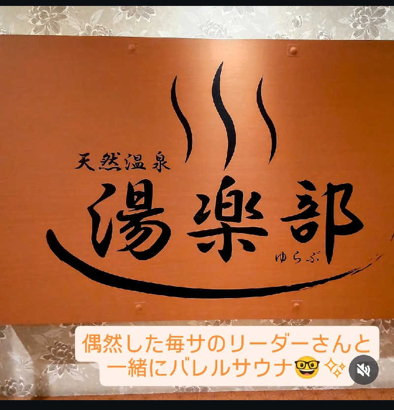 タカハンス・モッサリスキーさんの天然温泉 湯楽部太田店のサ活写真