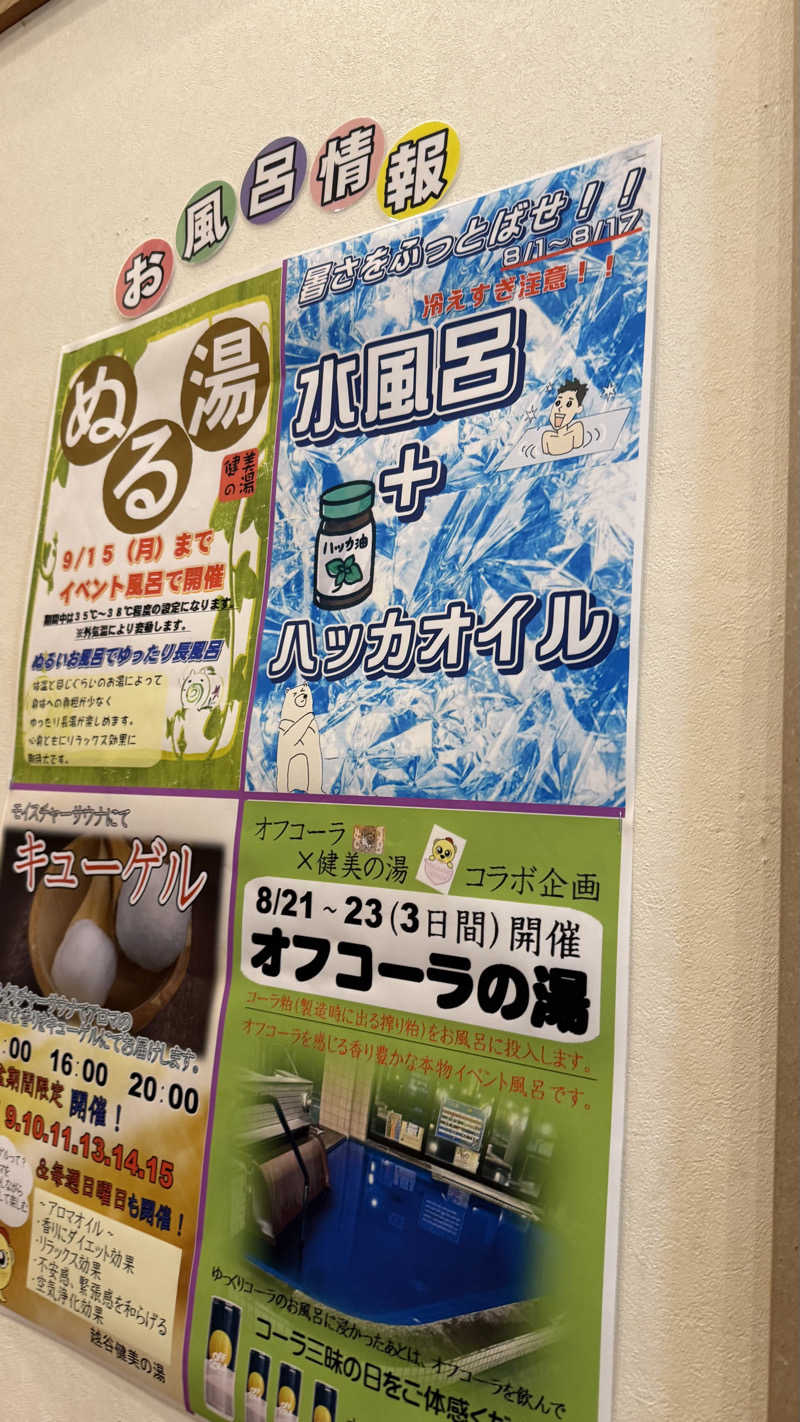 STAXXXさんの越谷健美の湯のサ活写真