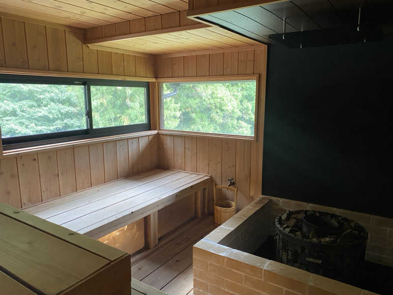 コタローさんの山ノサウナ 廃校を貸切でのサ活写真